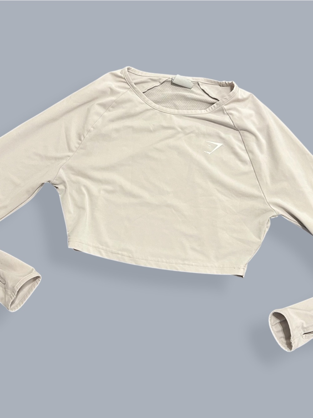 Gymshark long sleeve crop top